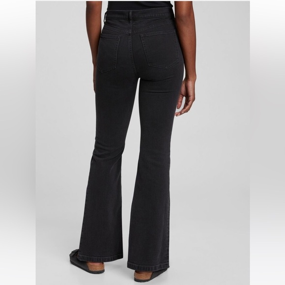 Gap High Rise '70s Flare Jeans - Picture 2 of 14